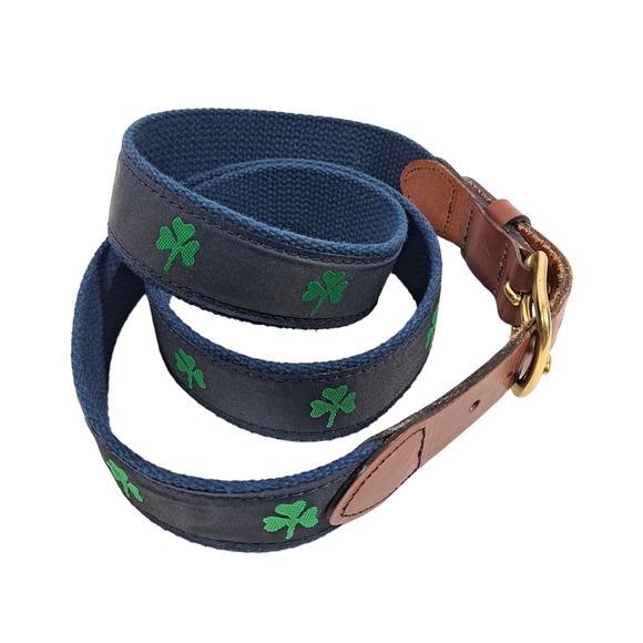 Leather Man Ltd. Accessories Vintage Leather Man Ltd Shamrock Belt
